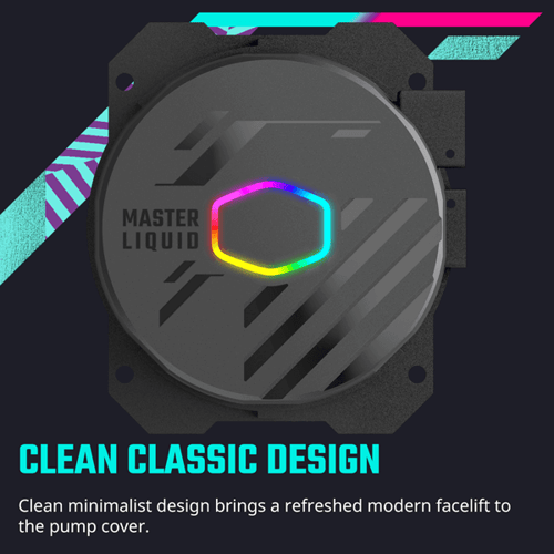 Cooler Master MasterLiquid 240L Core 240mm ARGB CPU Liquid Cooler